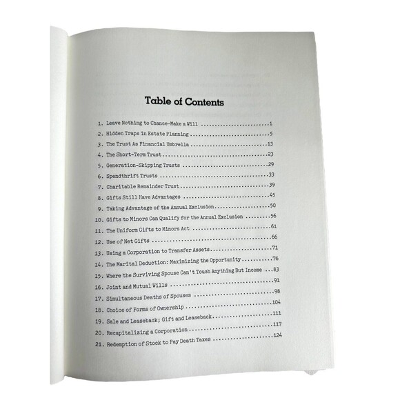 Encyclopedia of Estate Planning Robert Holzman 1989 - Picture 5 of 16